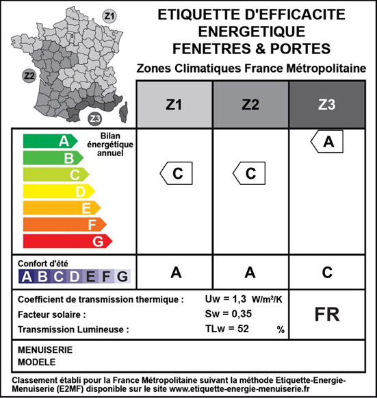 Étiquette d’efficacité énergétique